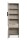 Vitrine Aurora 52B sand / schwarz