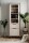 Vitrine Aurora 52B sand / schwarz