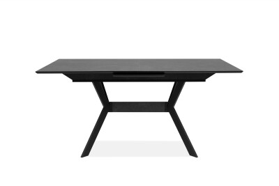 Auszugstisch Faro 80A Dekor Stein dunkel / schwarz