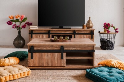 Couchtisch Casablanca 55A Valhalla Eiche / Milford Kiefer