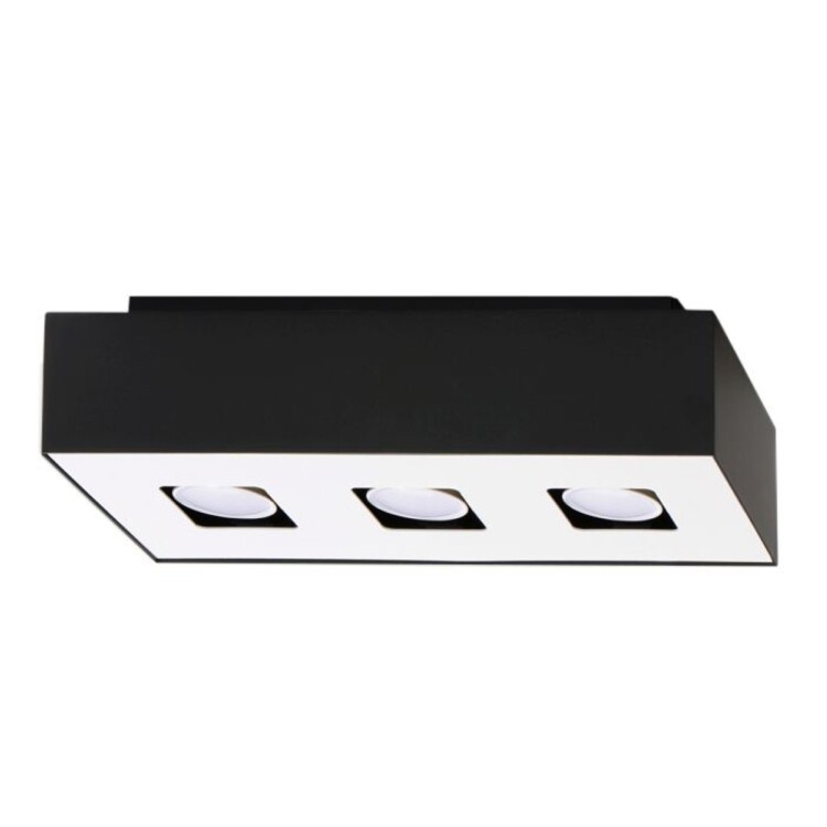 Deckenleuchte MIND 3 schwarz