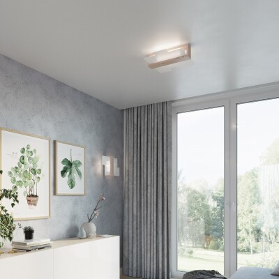 Wandleuchte YANC 1 Naturholz