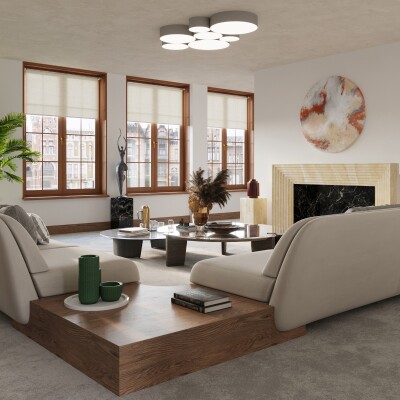 Deckenleuchte AIRX 35 grau