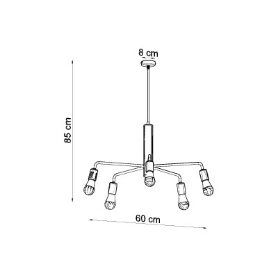 Kronleuchter MINC 5