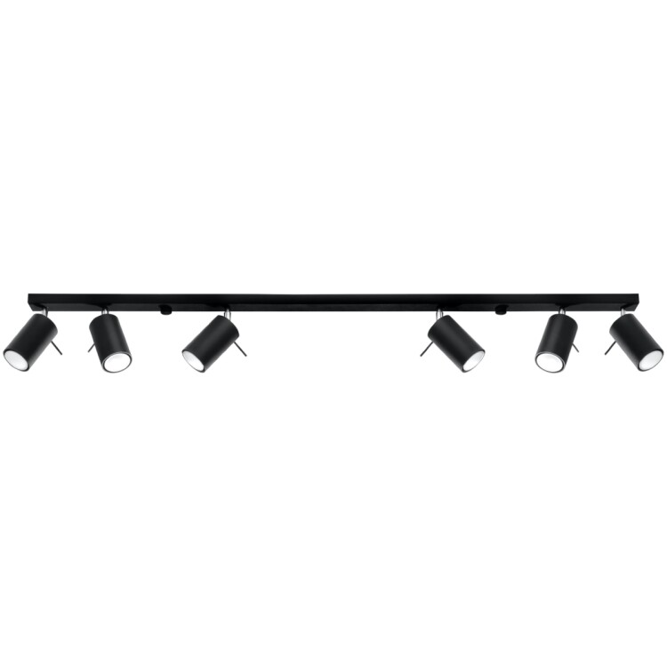 Deckenleuchte LIRA 6L schwarz