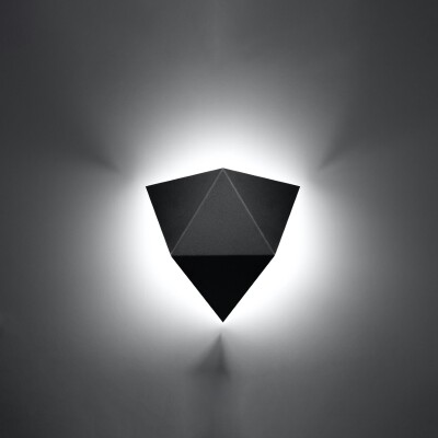 Wandleuchte SARE schwarz