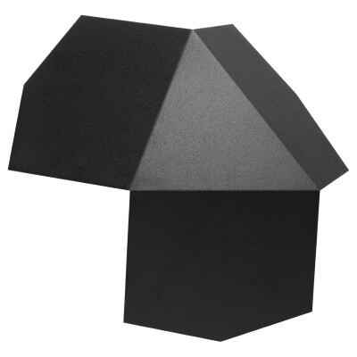 Wandleuchte NOVY schwarz