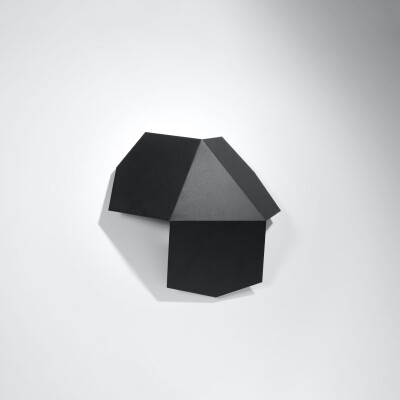 Wandleuchte NOVY schwarz