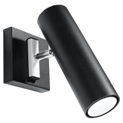 Wandleuchte SOLI schwarz