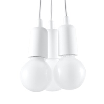 Hängeleuchte LUMA 3 weiß