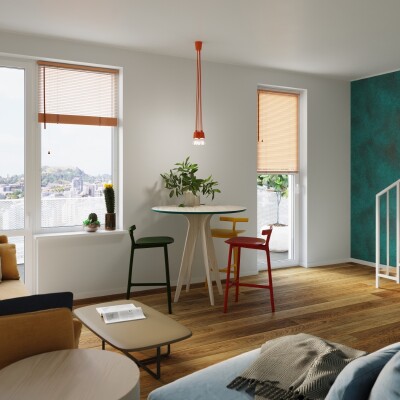 Hängeleuchte LUMA 1 orange