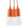 Hängeleuchte LUMA 3 orange