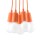Hängeleuchte LUMA 5 orange