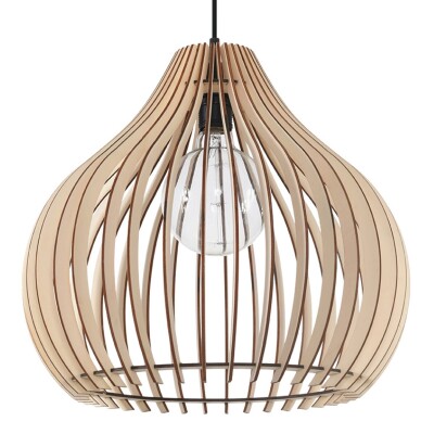 Hängeleuchte VANB Holz