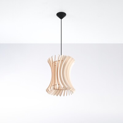 Hängeleuchte VELZ Holz