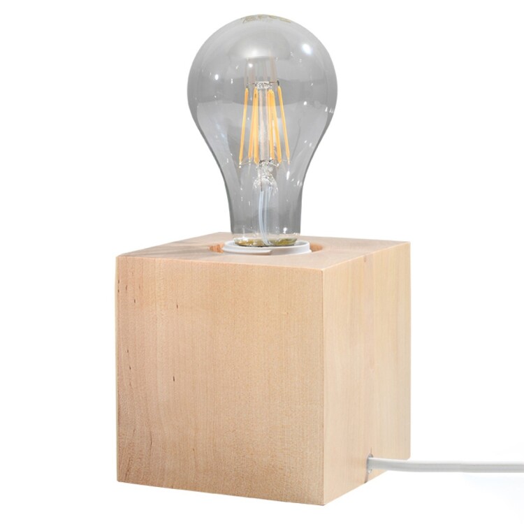 Tischleuchte NIVA Holz