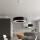 Kronleuchter ORID SLIM 70 schwarz