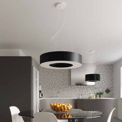 Kronleuchter ORID SLIM 90 schwarz