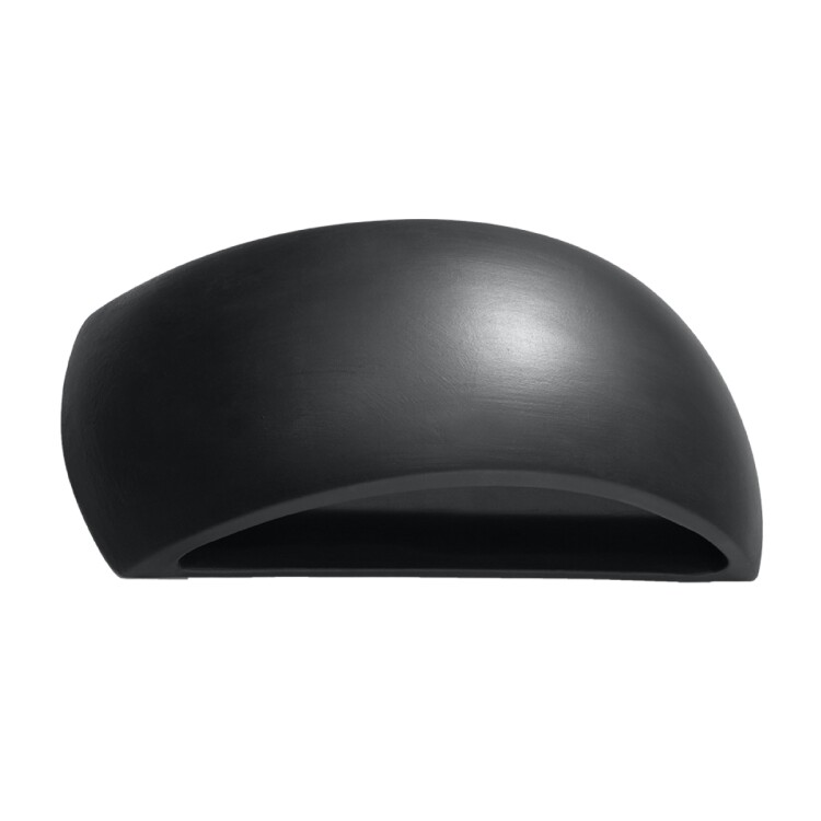 Wandleuchte Keramik SOLC schwarz
