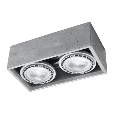 Deckenleuchte ZANO 2 Beton