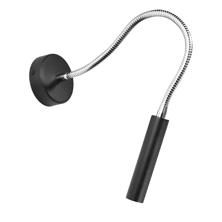 Wandleuchte ZUNB schwarz