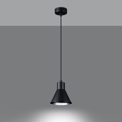 Hängeleuchte LIRY 1 schwarz [ES111]