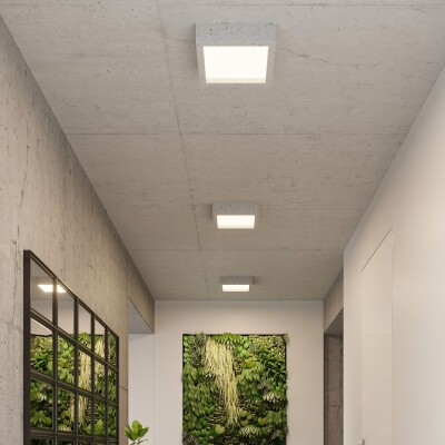 Deckenleuchte LUNB Beton