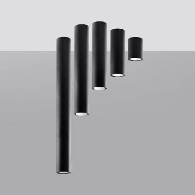 Deckenleuchte KILX 60 schwarz