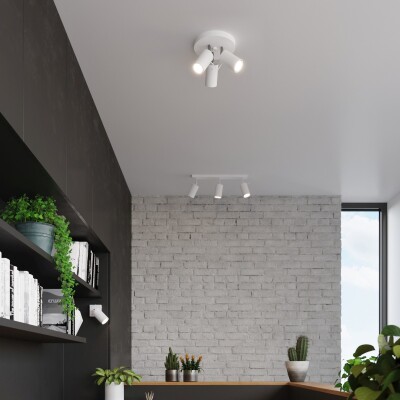 Deckenleuchte LIRA 3P weiß