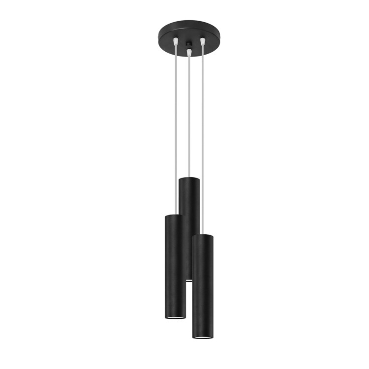 Hängeleuchte KILX 3P schwarz