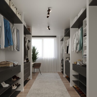 Deckenleuchte ZENX 3 schwarz