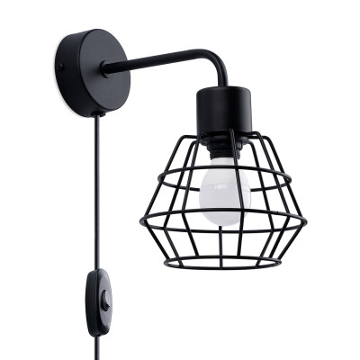 Wandleuchten LIVA schwarz