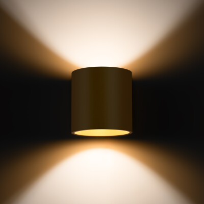 Wandleuchten ZUND 1 golden
