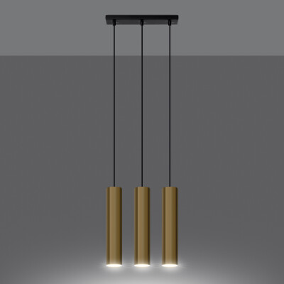 Pendelleuchten KILX 3 glanzgold