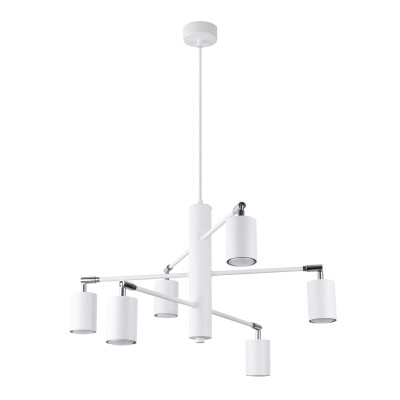 Kronleuchter ZENX 6 weiß