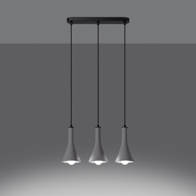 Pendelleuchten TIVE 3L beton