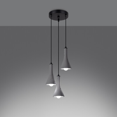 Pendelleuchten TIVE 3P beton