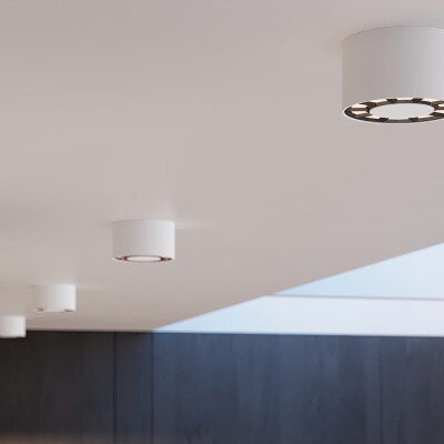 Deckenleuchte NOVD weiß LED