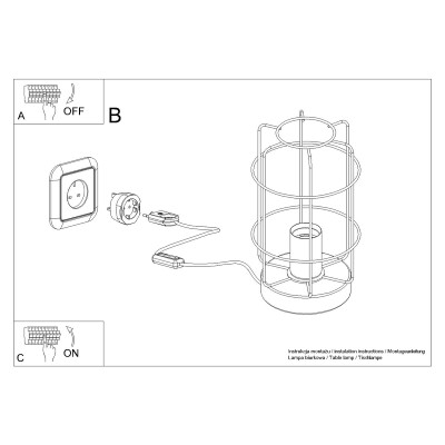 Tischlampe GELVX