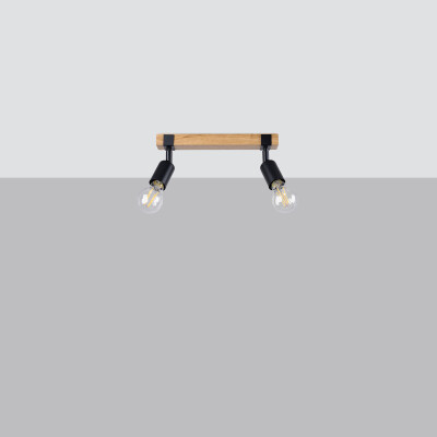 Deckenleuchte ELYA 2 schwarz