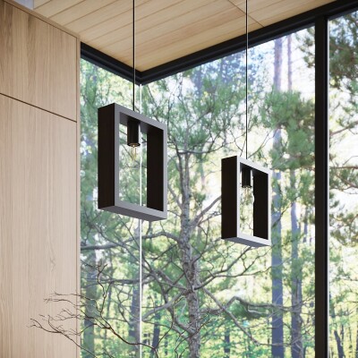 Pendelleuchte ALVE Wenge