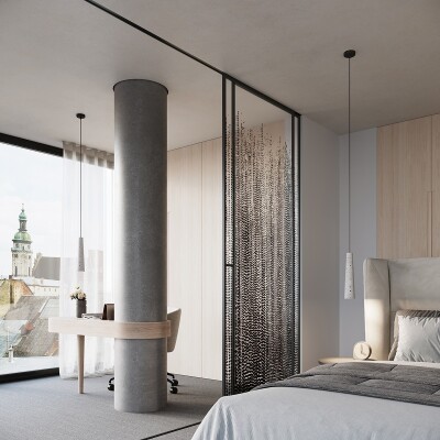 Pendelleuchte VONB Beton