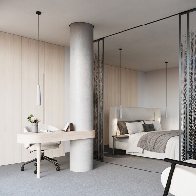 Pendelleuchte VONB Beton