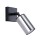 Wandlampe LUNY schwarz/chrom