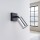 Wandlampe LUNY schwarz/chrom