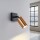Wandlampe LUNY schwarz/kupfer