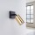Wandlampe LUNY schwarz/gold