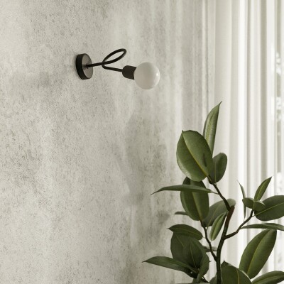 Kronleuchter LINB 5 schwarz