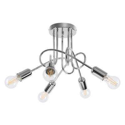 Kronleuchter LINB 5 chrom