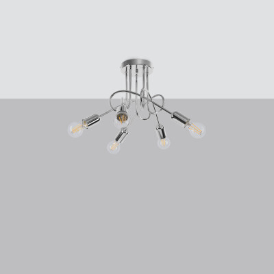 Kronleuchter LINB 5 chrom